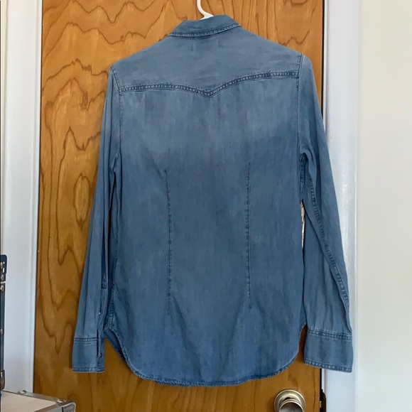 H&M jean shirt NWOT - Picture 3 of 6